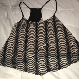 Sparkly tank top